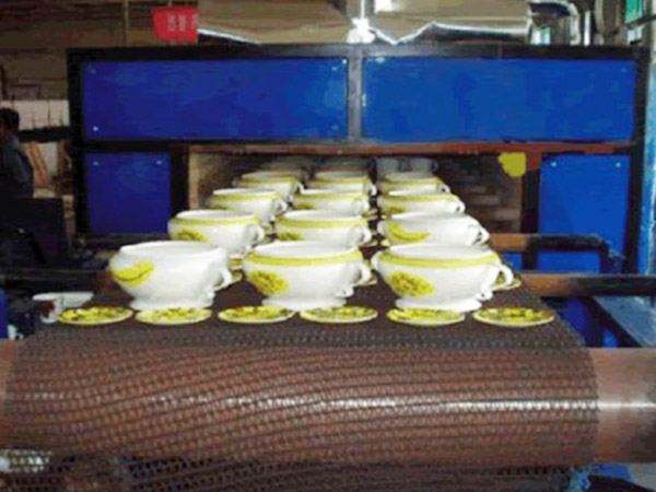 30 Meters Roasted Flower Net Belt Kiln