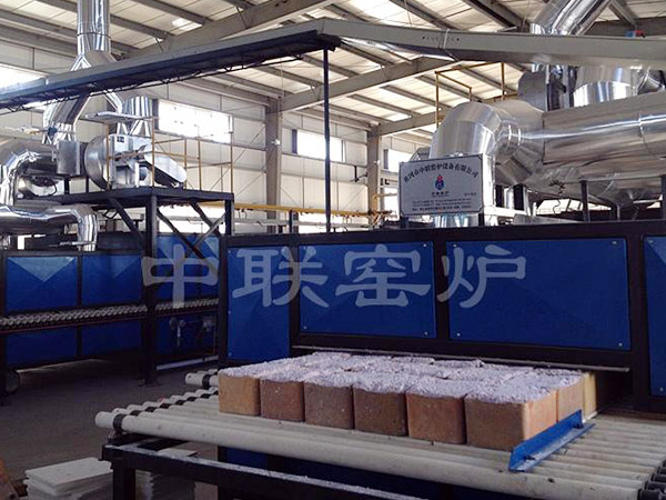 長春38m Rare Earth Gas Burning Roller Kiln