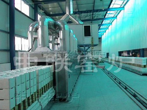 北京50M×0.9M  Gas-fired tunnel kiln (Gansu rare earth)