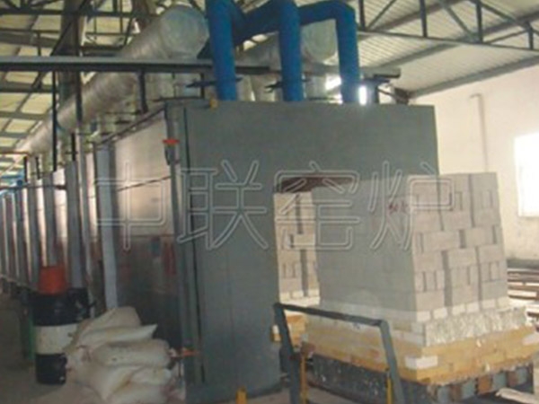 阿壩Pingdingshan Xinzhiyuan 60m Mullite Tunnel Kiln